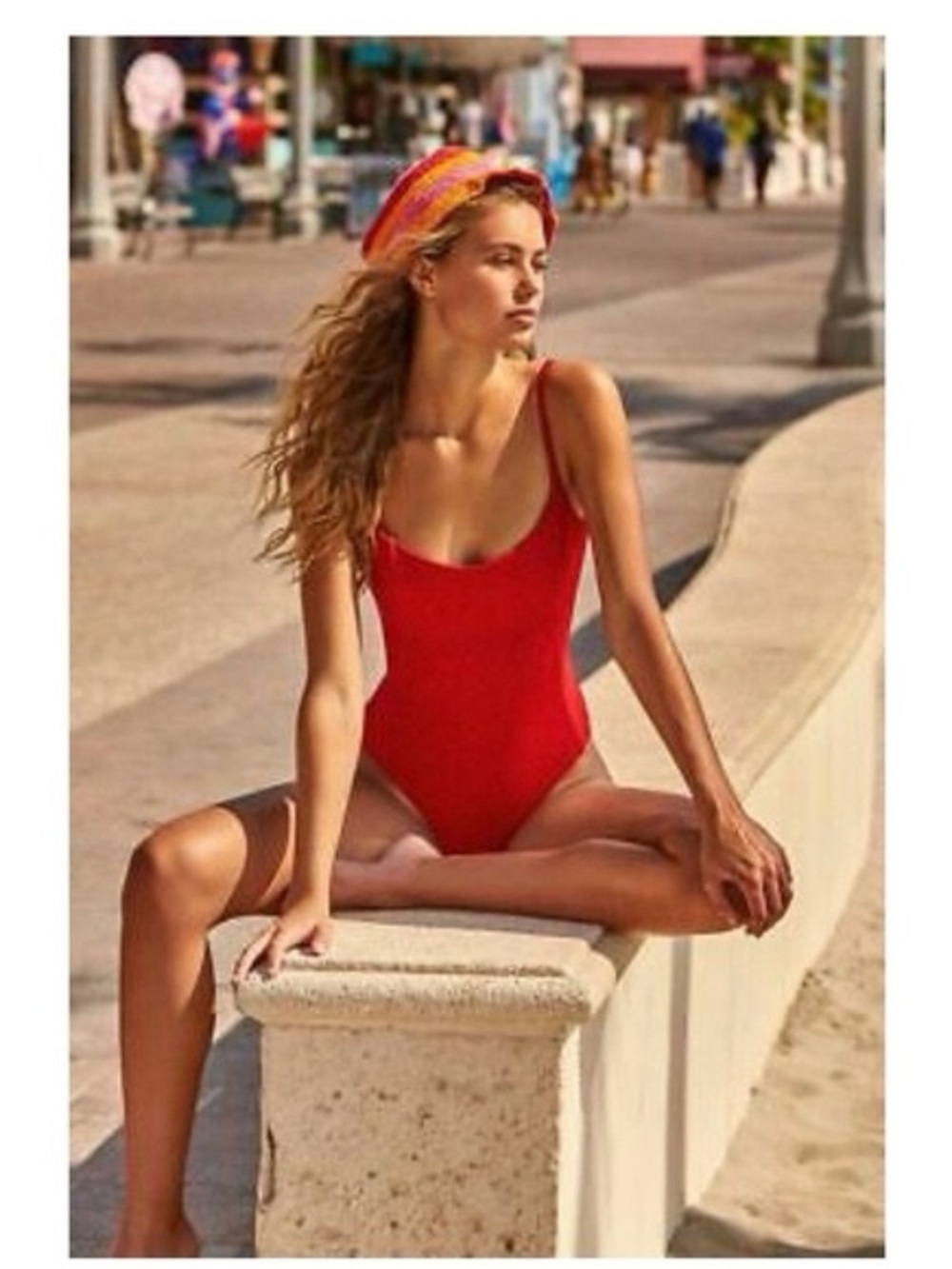 Peixoto Rosie Red Sangria One Piece Swimsuit